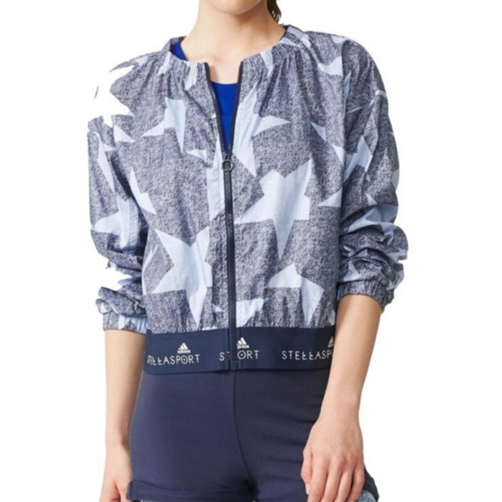 STELLA McCARTNEY X ADIDAS STAR WIND BREAKER NEW Large